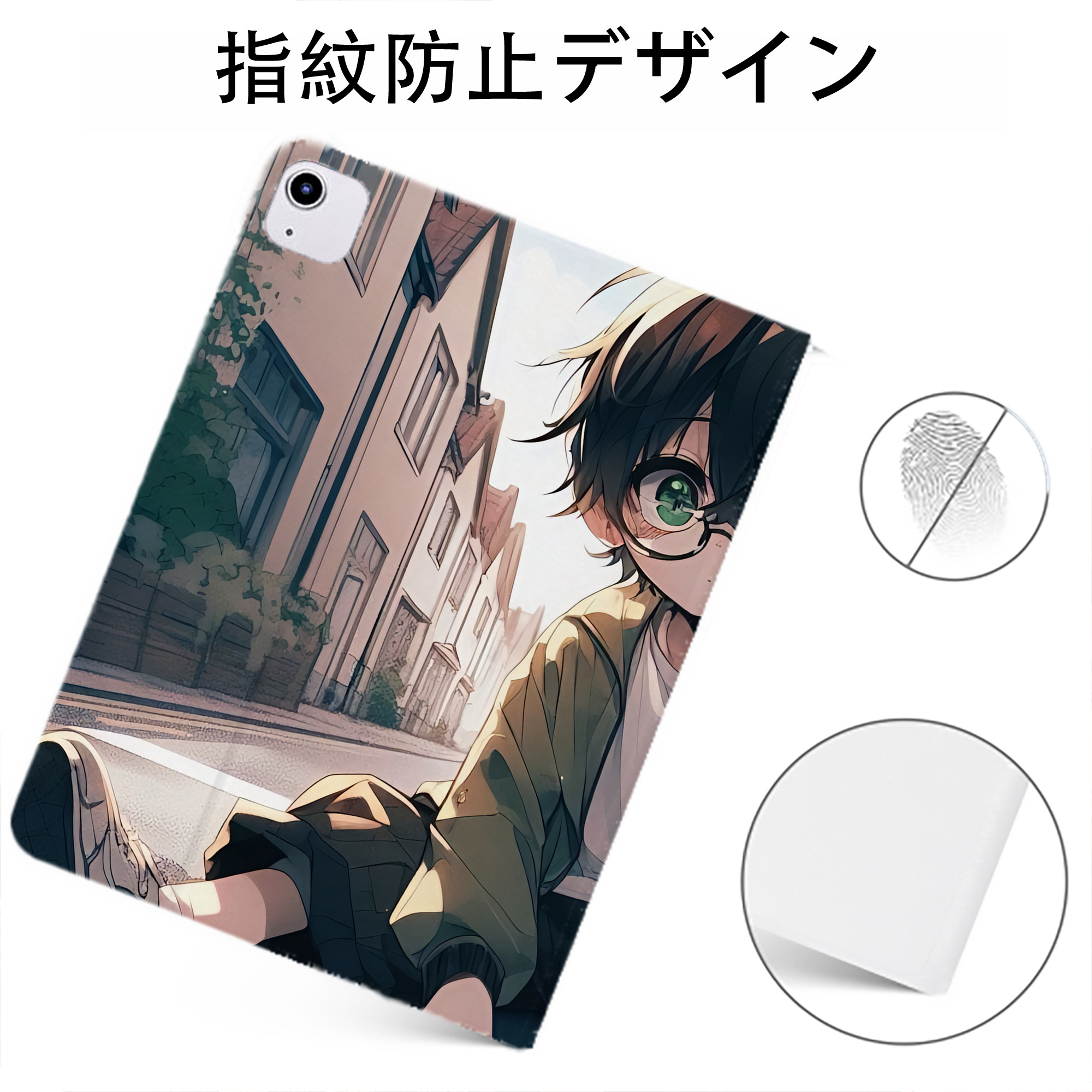 Harry Potter ハリー・ポッターシリーズ IPadケース ペンホルダー付き ブックスタイルデザイン